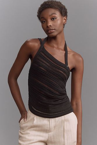 Haut tricoté asymétrique par Anthropologie par en Black taille: M - By Anthropologie - Modalova