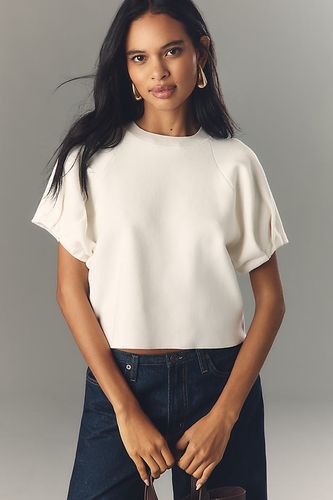 T-shirt en maille col rond en taille: XS - By Anthropologie - Modalova