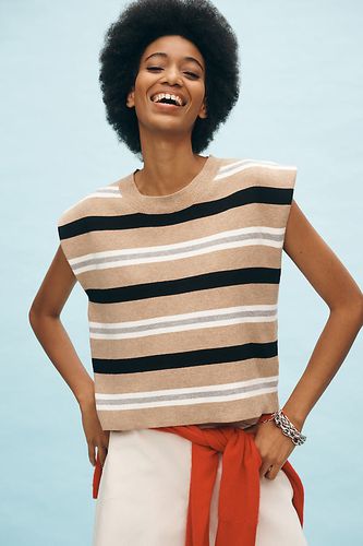 Débardeur en maille sans manches à épaulettes en Yellow taille: XS chez Anthropologie - Maeve - Modalova