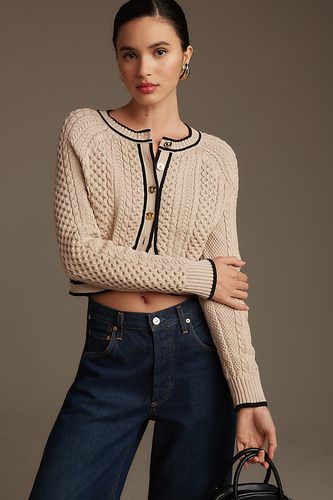 Cardigan en maille torsadée x Anthropologie en Beige taille: M - Mare Mare - Modalova