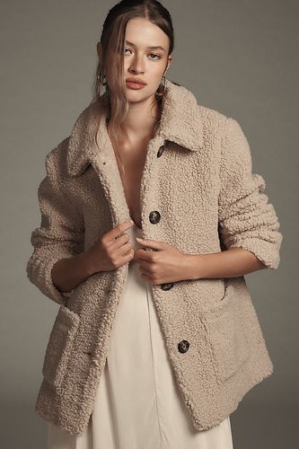 Veste Chemise en Sherpa en Beige taille: XS chez Anthropologie - Bernardo - Modalova