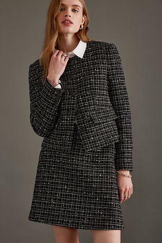 Blazer en tweed court Wilma en taille: Uk 6 chez Anthropologie - Selected Femme - Modalova