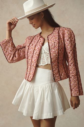 Veste Florale en Pink taille: S chez Anthropologie - Avec Les Filles - Modalova