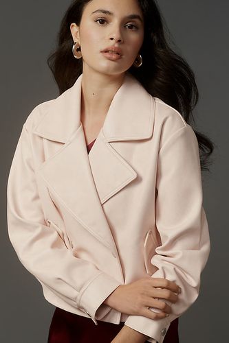Manteau court en simili cuir en Pink taille: XS chez Anthropologie - Avec Les Filles - Modalova