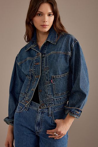 Tailored Trucker Denim Jacket en , taille: XS chez Anthropologie - Levi's - Modalova