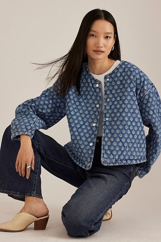 Veste en denim matelassée en Blue taille: M chez Anthropologie - Levi's - Modalova