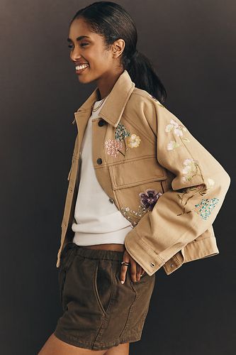 Veste brodée à motifs floraux en taille: 2 X - By Anthropologie - Modalova