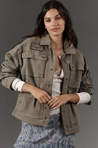 Veste utilitaire à poches plaquées en Green taille: M chez Anthropologie - Pilcro - Modalova