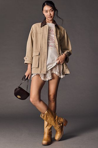 Veste de Grange à Col en Simili Cuir en taille: 2XS chez Anthropologie - Pilcro - Modalova