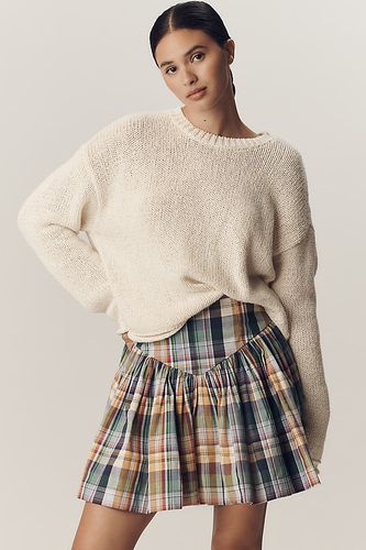 Mini-jupe coquette taille basque taille: L chez Anthropologie - Maeve - Modalova