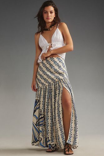 Jupe maxi à taille basque , taille: M chez Anthropologie - Forever That Girl - Modalova