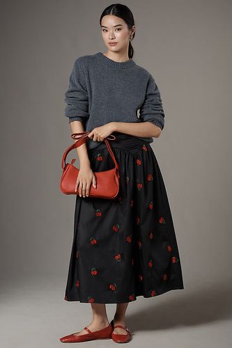 Jupe mi-longue avec appliqué de cerises taille: XS chez Anthropologie - Avec Les Filles - Modalova