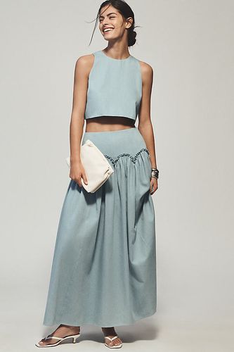 X Anthropologie Basque-Waist Maxi Skirt en taille: XS - Mare Mare - Modalova