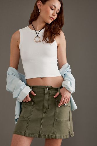 Jupe courte cargo Jessie en Green taille: 26 chez Anthropologie - PAIGE - Modalova