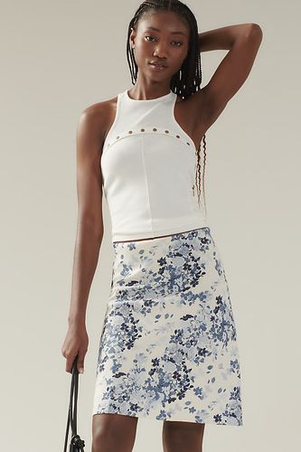 The Tilda Slip Skirt: Linen Knee-Length Edition par taille: XS - By Anthropologie - Modalova