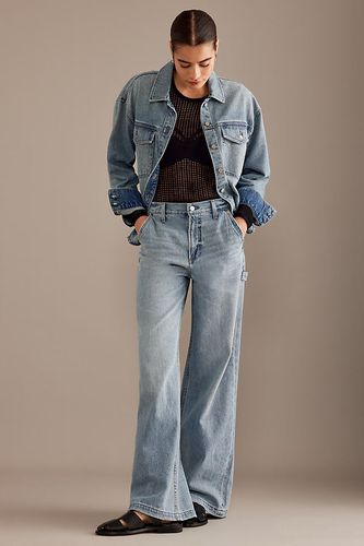 Jean ample taille haute Milo Workwear en Blue, taille: 28 chez Anthropologie - Pistola - Modalova