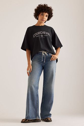 Jeans Zoey taille haute et jambes larges en Blue, taille: 27 chez Anthropologie - PAIGE - Modalova