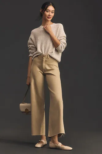 Jeans Coletta taille haute coupe large en Beige, taille: 27 chez Anthropologie - Maeve - Modalova