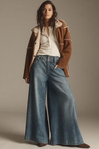 Jeans Taille Mi-Hauteur Jambes Ultra-Larges en , taille: 27 chez Anthropologie - Pilcro - Modalova