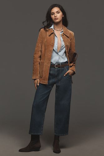 State Fair Mid-Rise Tapered Ankle Jeans en Blue, taille: 24 chez Anthropologie - Pilcro - Modalova