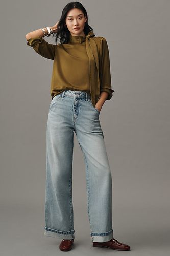 Mason High-Rise Relaxed Gaucho Ankle Jeans en Blue, taille: 27 chez Anthropologie - Pilcro - Modalova