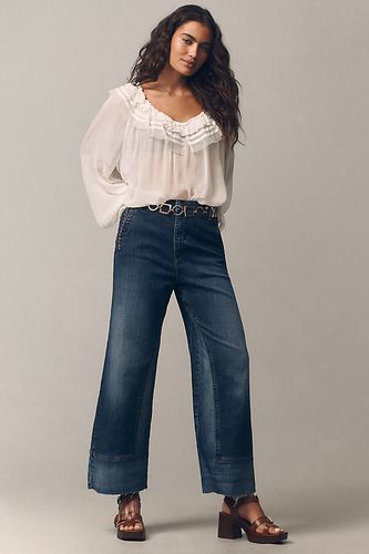 Jeans Retravaillé Taillé Taille-Haute Jambes-Larges en , taille: 26 chez Anthropologie - Pilcro - Modalova