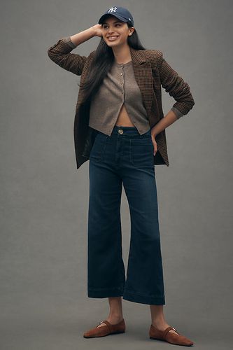 Le Jean Évasé Taille Haute Raccourci Colette par : Édition en Tricot Jeanius en , taille: 28 chez Anthropologie - Maeve - Modalova