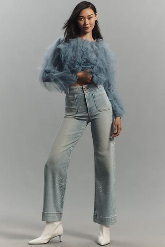 Les Jeans Colette Taille Haute Coupe Large Raccourcie par Maeve: Édition Étincelante par en , taille: 20 chez Anthropologie - The Colette Collection by Maeve - Modalova