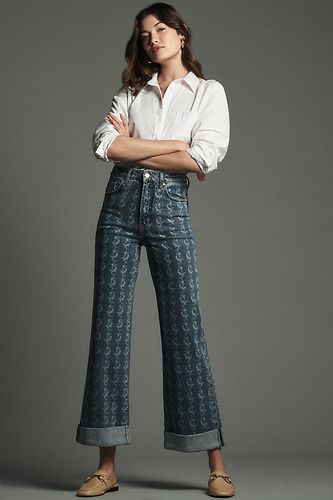 Le Jean Évasé Taille Haute Austyn par : Édition Imprimée en , taille: 25 chez Anthropologie - Pilcro - Modalova