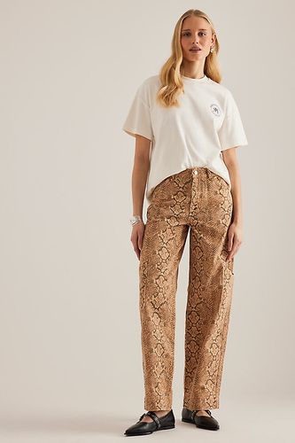 Jeans cargo Drew à imprimé serpent , taille: Uk 6 chez Anthropologie - Damson Madder - Modalova