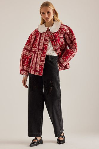 Jeans Drew Broderie en , taille: Uk 6 chez Anthropologie - Damson Madder - Modalova