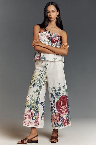 Le Pantalon Pull-On Somerset: Édition Lin-Coton Imprimé par taille: S - The Somerset Collection by Anthropologie - Modalova