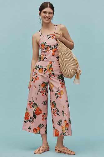 Pantalon Large Raccourci Taille Haute Imprimé taille: Uk 8 chez Anthropologie - Maeve - Modalova
