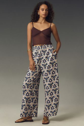 Pantalon Ample Taille Élastique Par Anthropologie par en Blue taille: XS - By Anthropologie - Modalova