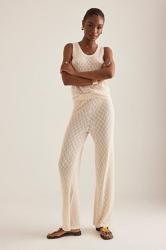 Agny Pantalons Tricotés Taille Haute en taille: XS chez Anthropologie - Selected Femme - Modalova