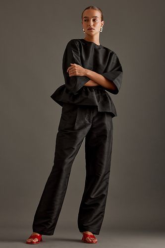 Pantalon plissé en Black taille: Uk 8 chez Anthropologie - Stella Nova - Modalova