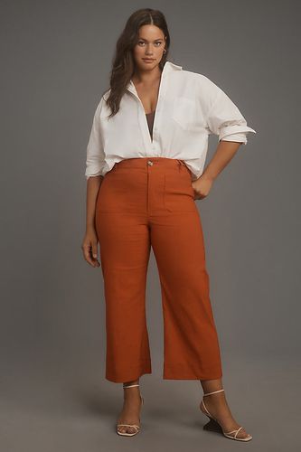 Pantalon court à jambe évasée Colette Maeve par en Orange, taille: 25 chez Anthropologie - La collection Colette de Maeve - Modalova