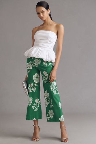 Le Pantalon Large Raccourci Colette par Maeve: Édition Tissu Magique par en Grey taille: 20 chez Anthropologie - The Colette Collection by Maeve - Modalova