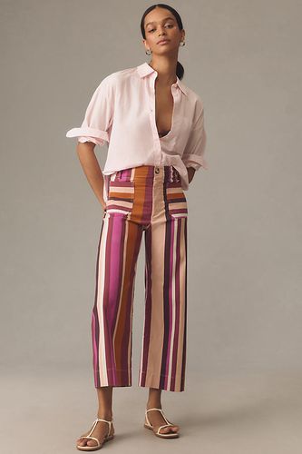 Pantalon court à jambe évasée Colette Maeve par en Purple taille: 25 chez Anthropologie - La collection Colette de Maeve - Modalova