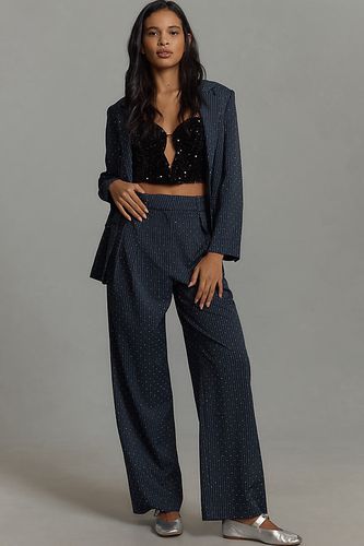 Pantalon à fines rayures et strass x Anthropologie en taille: S - Mare Mare - Modalova