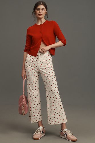 Le Pantalon Large Raccourci Colette par Maeve: Édition Lin Imprimé par taille: 33 chez Anthropologie - The Colette Collection by Maeve - Modalova