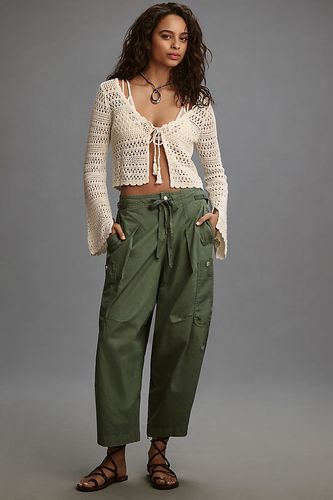 Slouchy Tapered Woven Trousers, taille: 31 chez Anthropologie - Pilcro - Modalova