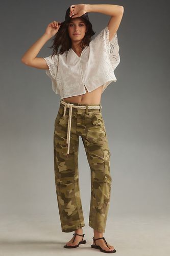 Pantalons Barils Bas-Suspendus Camouflage Millie , taille: 22 chez Anthropologie - Pilcro - Modalova