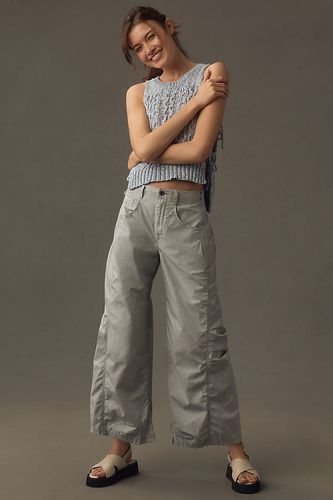 Pantalon Baril Courbe Parachute en Blue, taille: 26 chez Anthropologie - Pilcro - Modalova