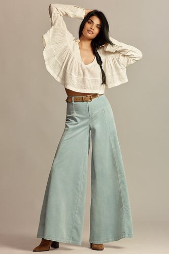 Pantalon Palazzo en Velours Côtelé en taille: Uk 12 chez Anthropologie - Maeve - Modalova