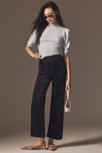 Le Pantalon Large Raccourci Colette par Maeve: Édition Velours Côtelé Poche Festonnée par en taille: 23 chez Anthropologie - The Colette Collection by Maeve - Modalova
