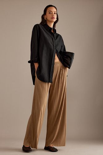 Pantalons Larges Uma en Beige taille: XS chez Anthropologie - Samsoe Samsoe - Modalova