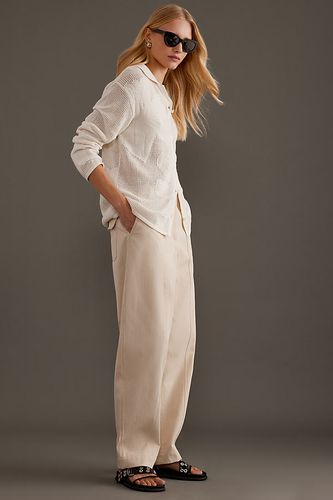 Sadide Pantalon Taille Mi-Haute en White taille: XS chez Anthropologie - Samsoe Samsoe - Modalova