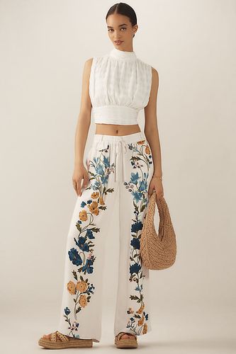 Pantalon à enfiler imprimé taille: S - By Anthropologie - Modalova