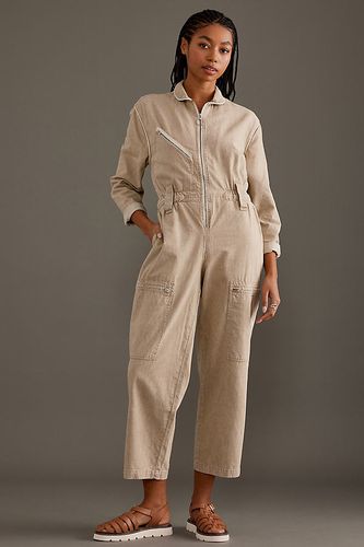 Combinaison zippée à manches longues en White, taille: XS chez Anthropologie - Seventy + Mochi - Modalova